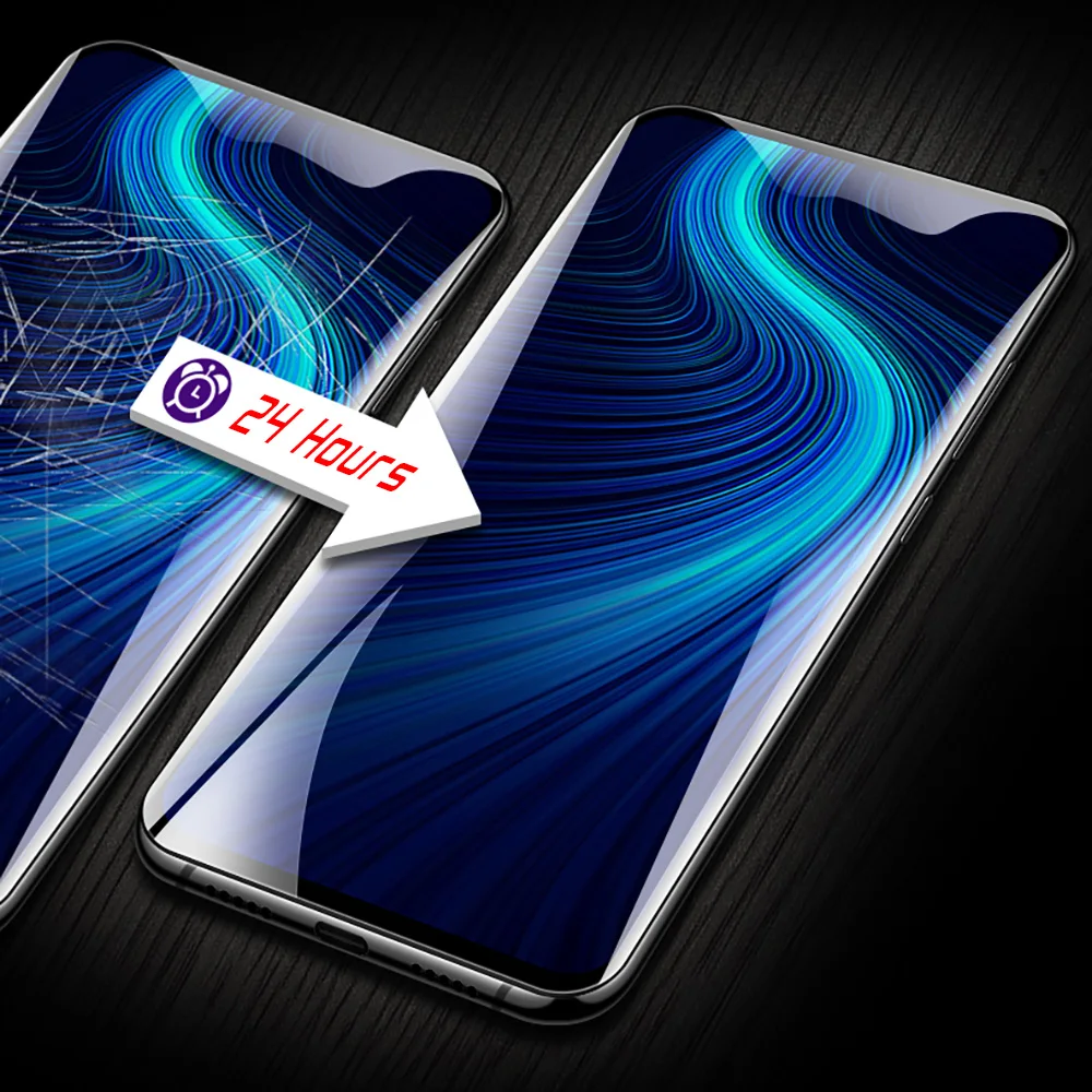 Полное покрытие Гидрогелевая пленка HD Прозрачная защитная для Honor 8X 9X PRO X10 Play 4T |