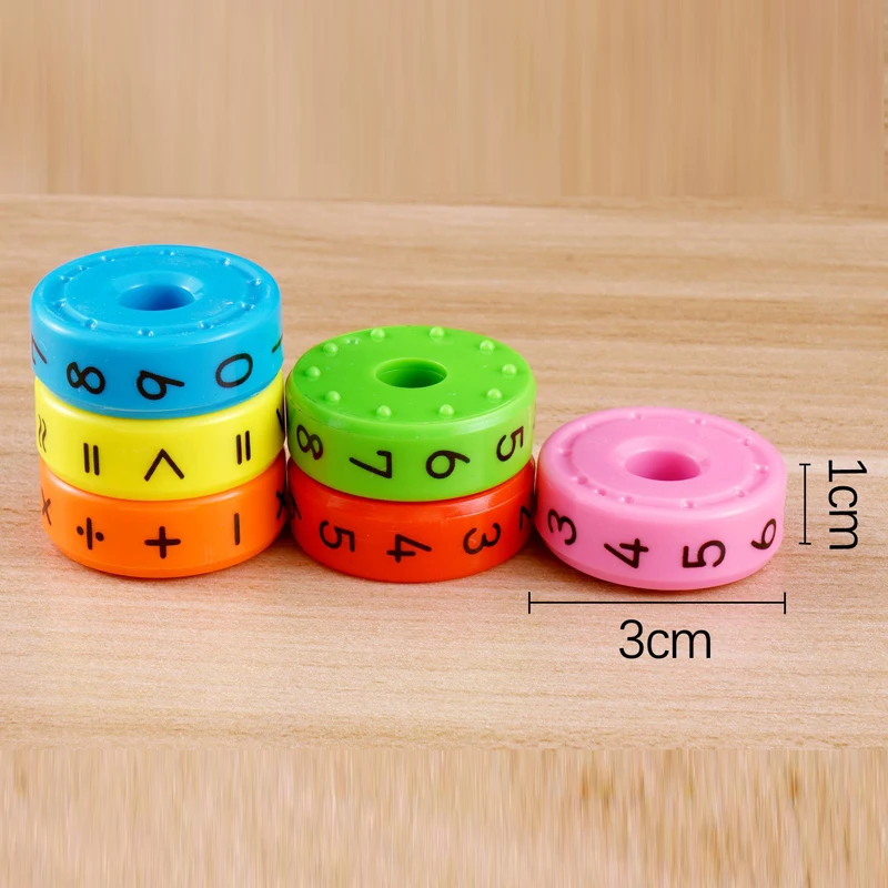 6 шт./компл. Детская цифровая Магнитная Колонка для размножения фигура