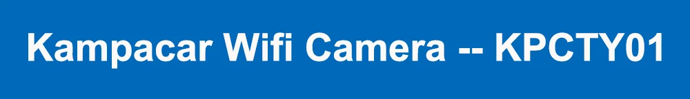 Kampacar Автомобильный видеорегистратор HD 1080P видеорегистратор ios/android Wifi видео рекордер двойной объектив заднего вида для Toyota Camry XV70 видеорегистраторы