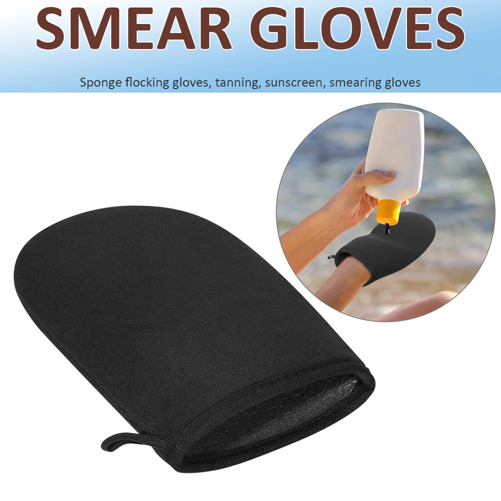 Многоразовый аппликатор для самозагара перчатки загара губка ухода за телом