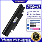 HSABAT AA-PB2VC3B 7000 мАч, батарея для Samsung N150 N148 NP-N148 серии AA-PB2VC3B NP-N150 NT-N148 серии AA-PB2VC6BE батареи