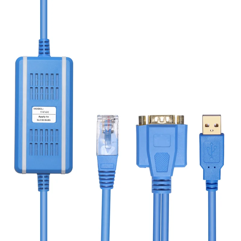 Совместимый интерфейс Allen Bradley SLC серии 1747-UIC кабель для загрузки ПЛК 1747-PIC USB в