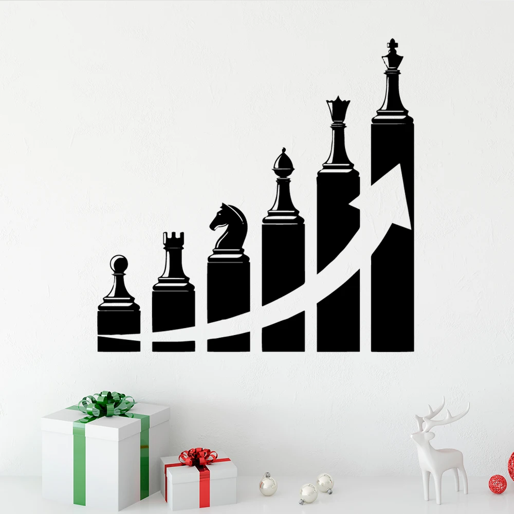 

Hot chess Family Wall Stickers Mural Art Home Decor For Kids Room Decoration Decoration Accessories