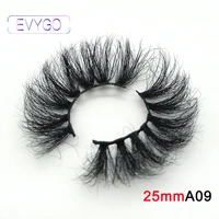 1 pair 25mm lashes dramtic 6d 100 mink hair false eyelashes wispies fluffy full strips eyelashes long handmade eye extension