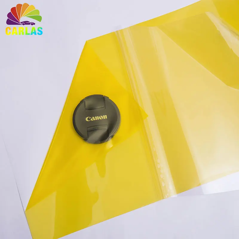 Автомобильная бронированная Тонировочная пленка для передних фар 30 см x 10 м