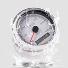 Датчик скорости, 60 кмч, 120 кмч, 200 кмч, 85 мм, GPS, водонепроницаемый, с красной подсветкой, для Mairne, яхты, лодки, автомобильные аксессуары