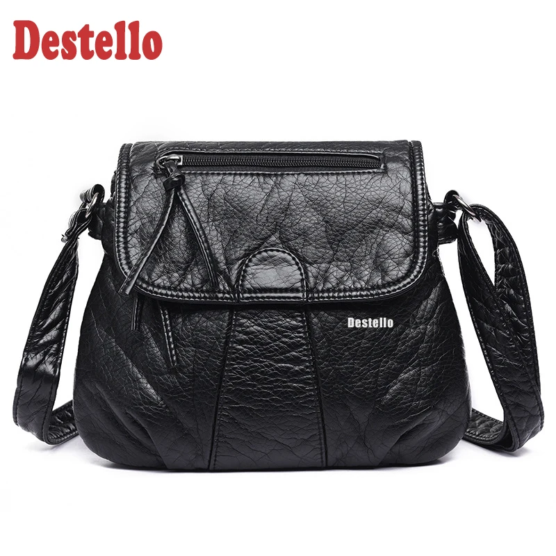 

Fashion Casual PU Leather Shoulder Bags for Women Crossbody Bags Solid Women Shoulder Purse Small Bag for Cellphone Purse Women