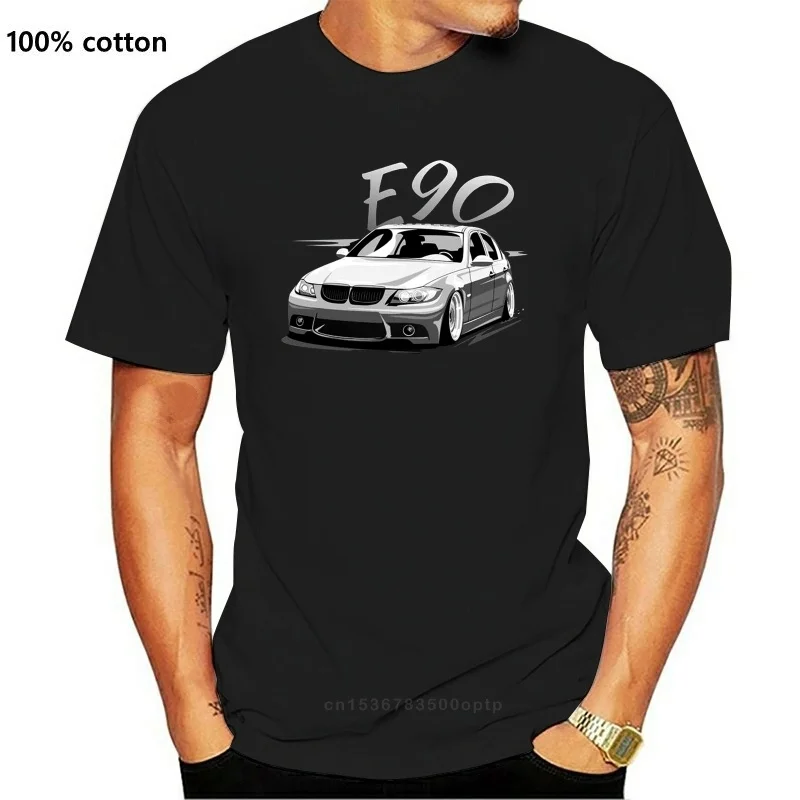 

Fashion Summer T Shirt Germany Classic Legend Car E90 Power Casual Short Sleeve