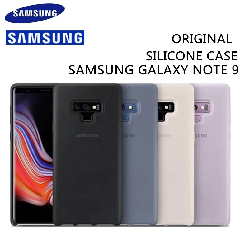Оригинальный оригинальный силиконовый чехол для Samsung Galaxy Note 9 N960