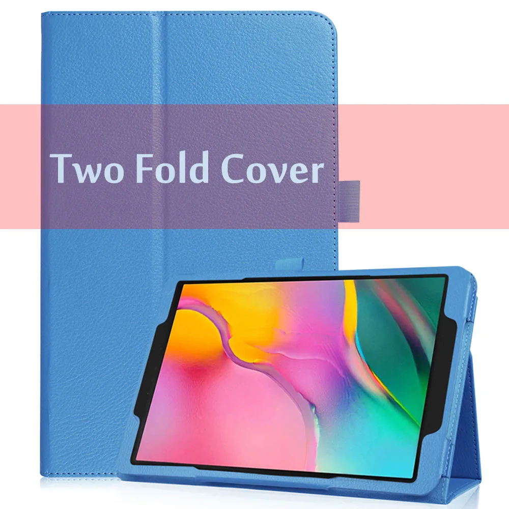 Fold Sky Blue Вращающийся на 360 из искусственной кожи чехол для samsung Galaxy Tab A 8,0 T290 T295 T297 чехол Tab A 8,0 SM-T290 SM-T295 чехол - Цвет: Fold Sky Blue