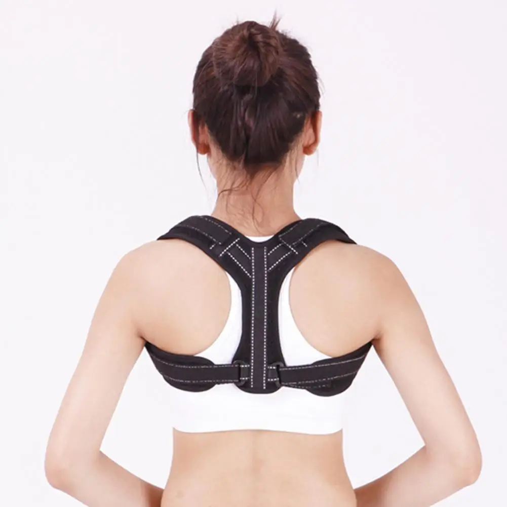 

Back Posture Corrector Belt Brace Support Belt Adjustable Clavicle Spine Back Shoulder Lumbar Posture Correction for Teenagers