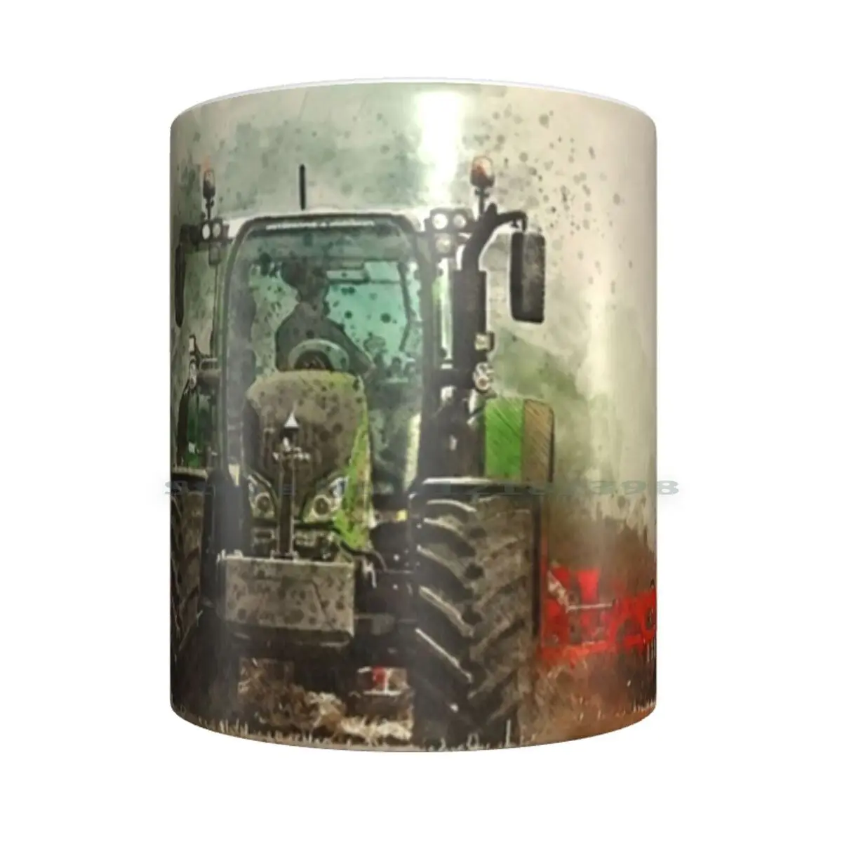 Прививочный трактор Fendt керамические кружки кофейные чашки кружка для молока чая