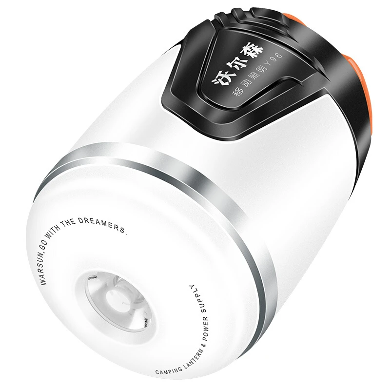 저렴한 Warsun 850 루멘 캠핑 빛 5 모드 LED 방수 여행 휴대용 랜턴 보조베터리 작업 램프 후크