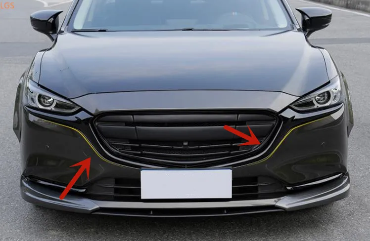 Высококачественная Хромированная передняя решетка для Mazda 6 ATENZA 2017-2021