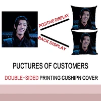 wholesale custom double sided pattern private design picture print wedding personal needs square picture pad set pillowcase