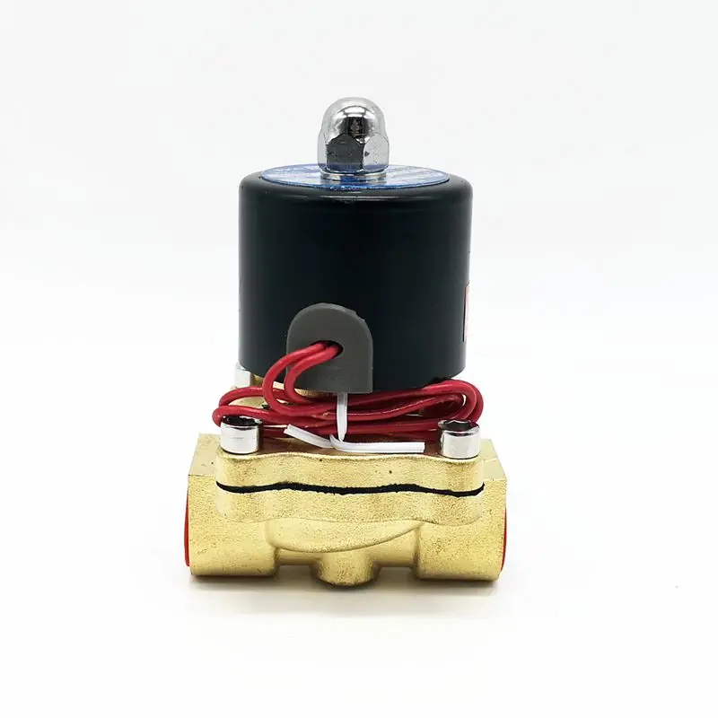 SNS латунный Соленоидный клапан 2W160-15 нормально закрытый 1/2 ''Размер резьбы 2/2