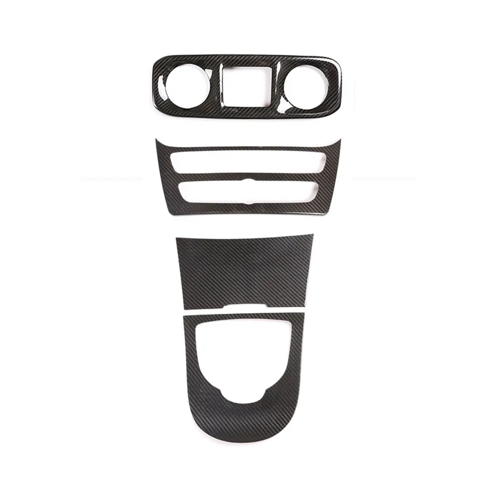 

For Mercedes-Benz G500/G63 2019-2021 Mercedes-Benz Interior Central Control Real Carbon Fiber Panel 4-Pcs Interior Accessories