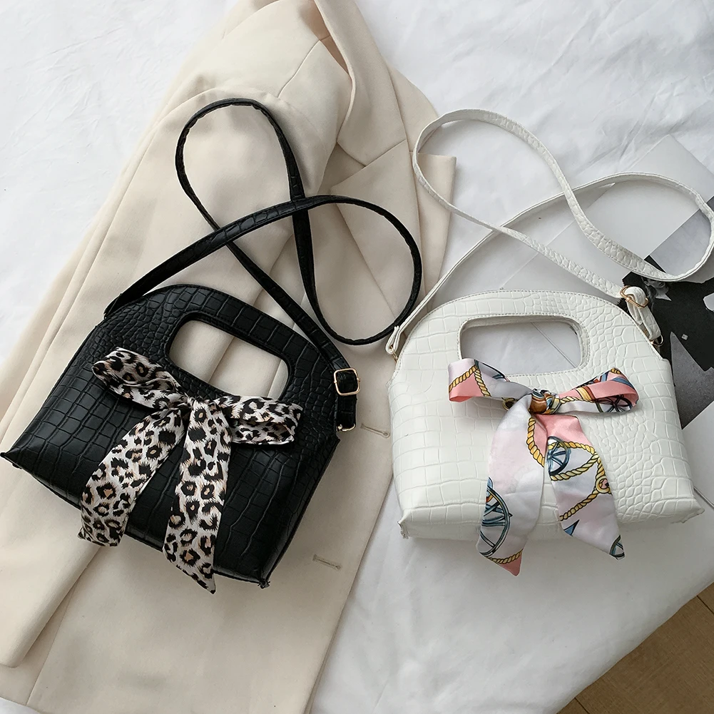 

Модная сумка-мессенджер с узором под кожу аллигатора, сумки через плечо из искусственной кожи для женщин 2021, женские вечерние сумки через пл...