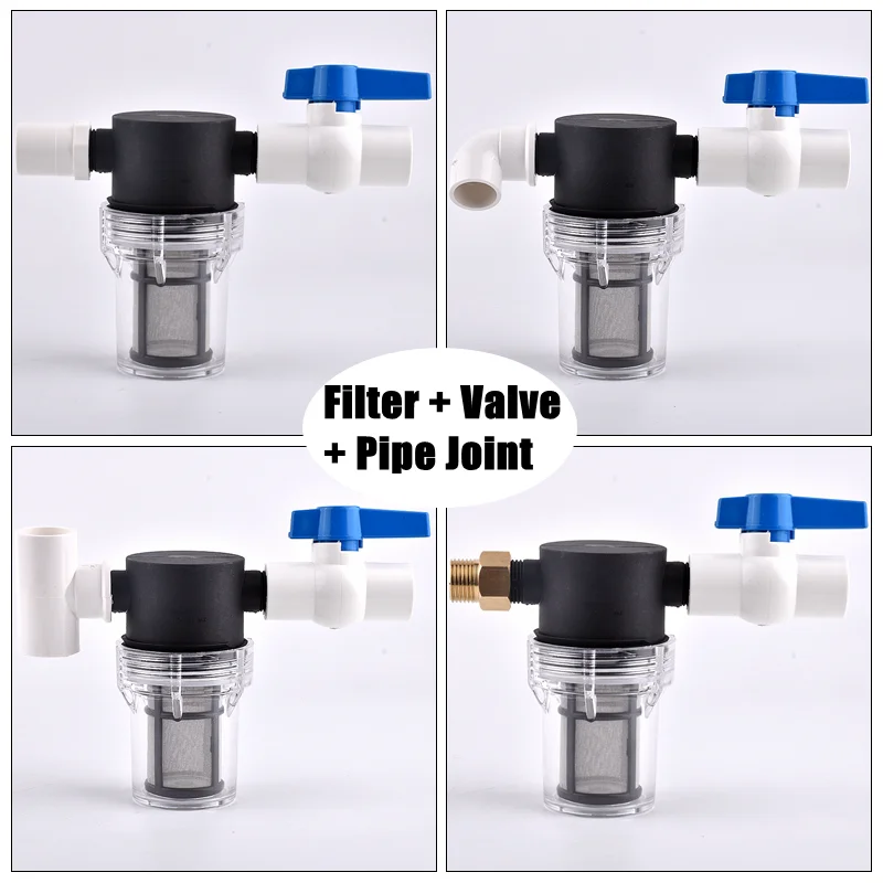 1/2 дюймов соединитель для оросительной трубы сада фильтр водяного насоса