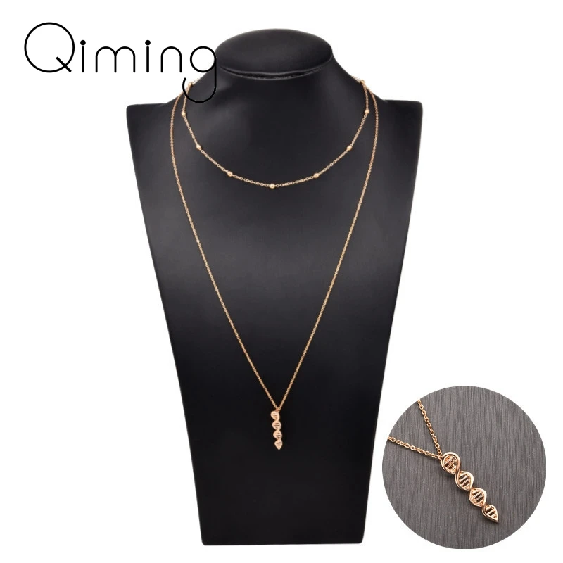 Новинка 2018 колье с геометрическими искусственными украшениями золотистые