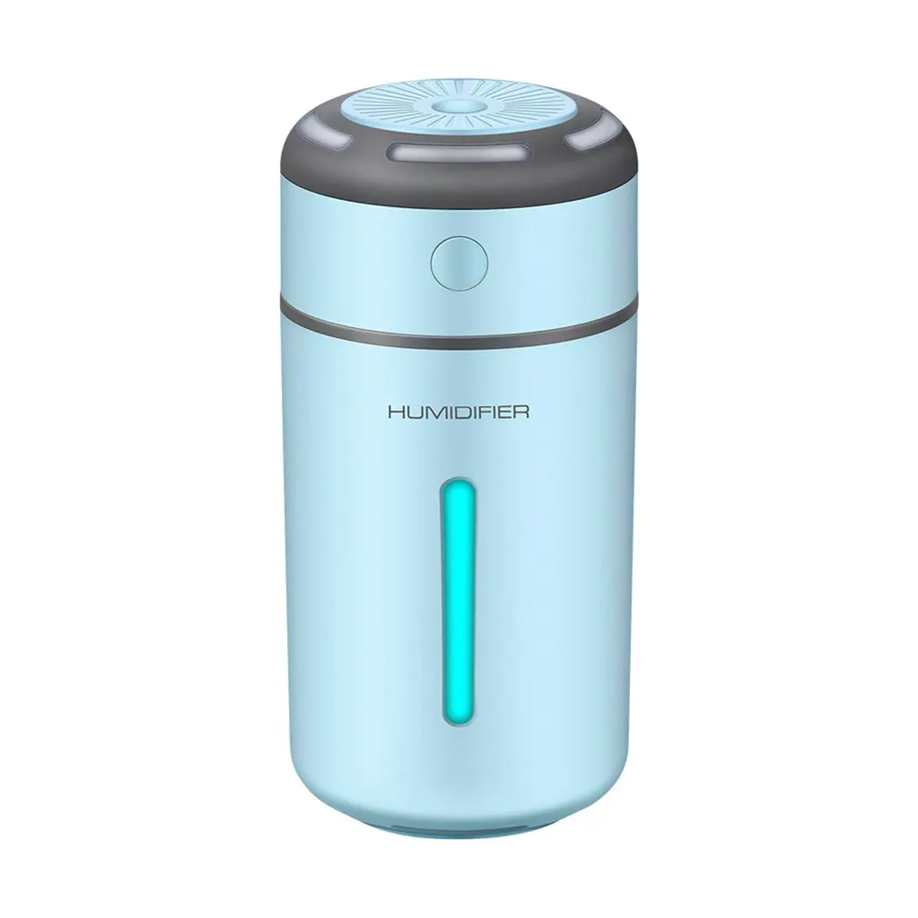 

Creative Color Cup USB Air Humidifier for Home Car Ultrasonic Mini Aroma Diffuser Air Purifier with LED Lights Humidificador
