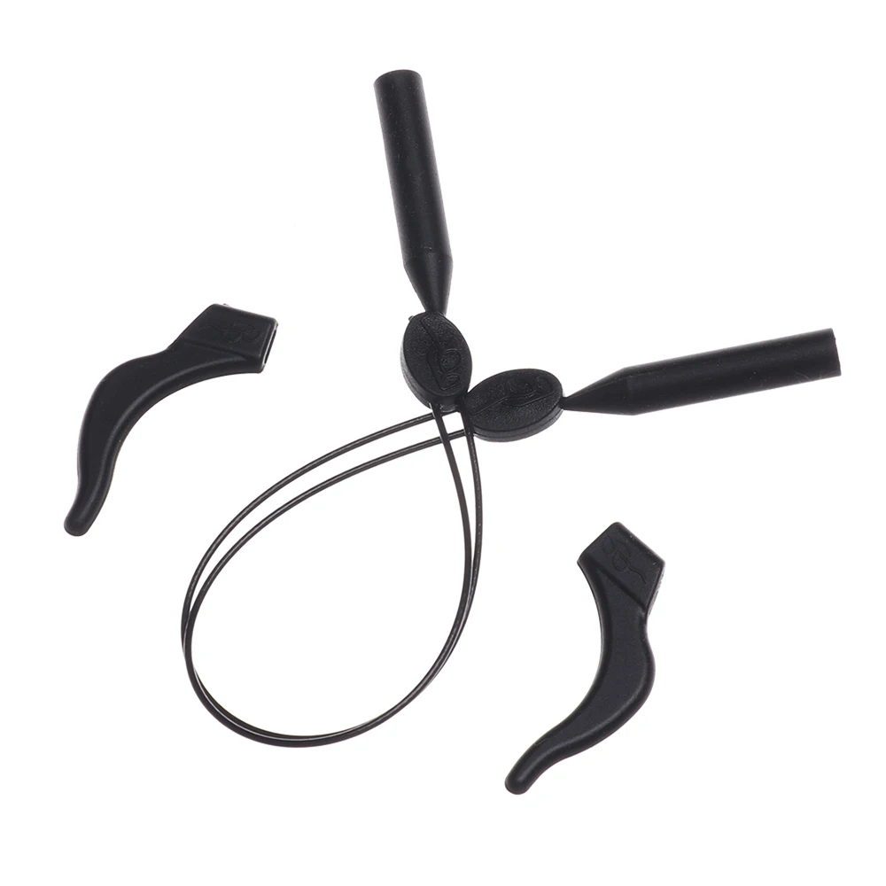 1 шт. унисекс масштабируемые силиконовые очки ремешок на шею спортивные веревке