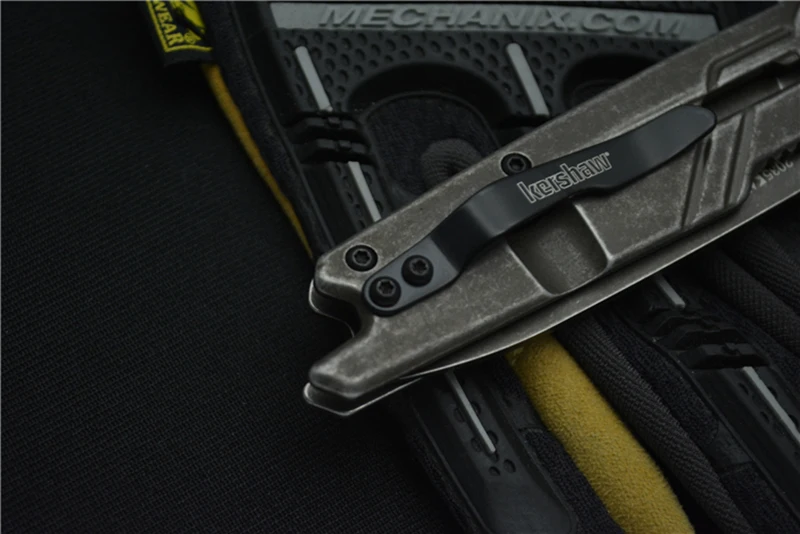 Kershaw 2035 складной нож 8cr13mov лезвие стальная ручка Карманный открытый кемпинг охотничий нож Тактический выживания EDC инструмент