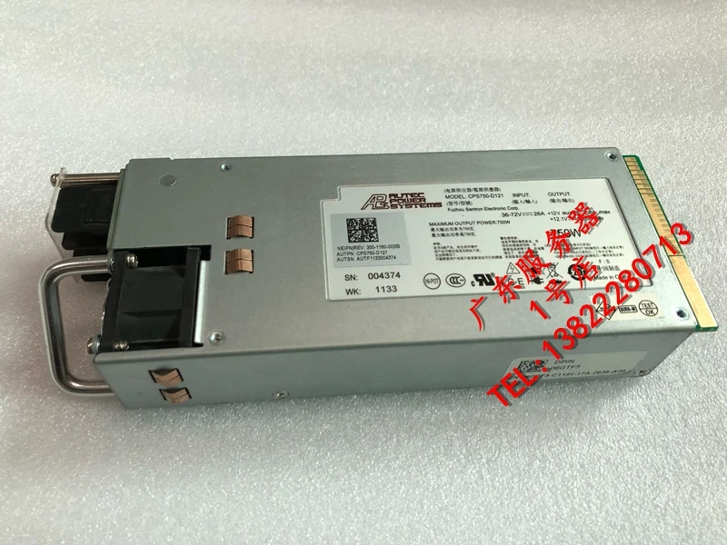Для DELL R510 R910 сервер DC источник питания 750 Вт 6GTF5 CPS750-D121 spot