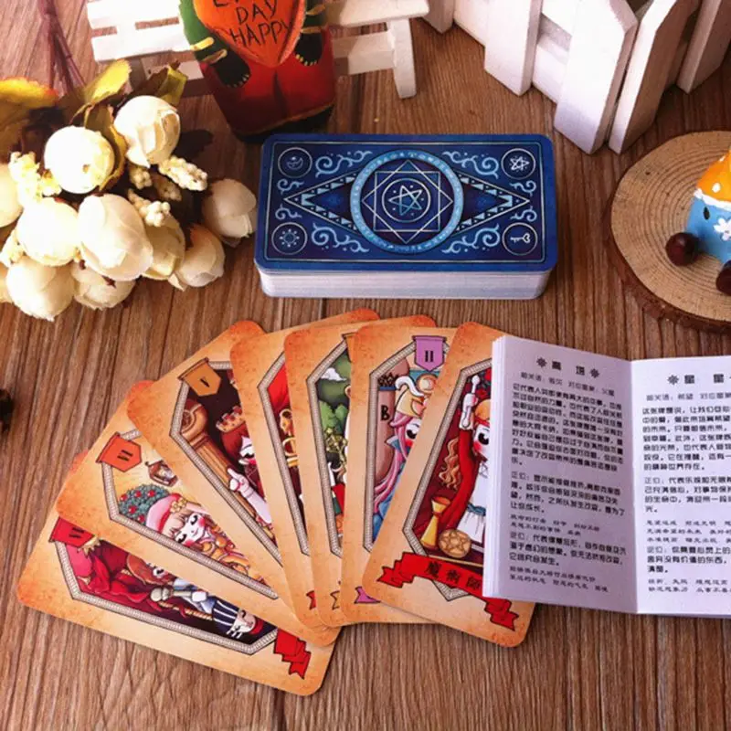 

Student Tarots Cards Deck with Guidebook Divination Astrology Oracle Board Game Dropshipping