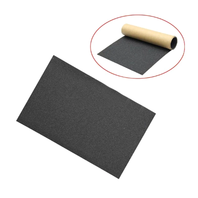 

Waterproof Skateboard Skating Longboard Sandpaper Grip Tape 110cmx27cm