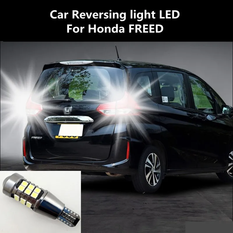 

Car Reversing light LED For Honda FREE Retreat Assist Lamp Light Refit T15 12W 6000K FREED GB GP Headlight Retrofit