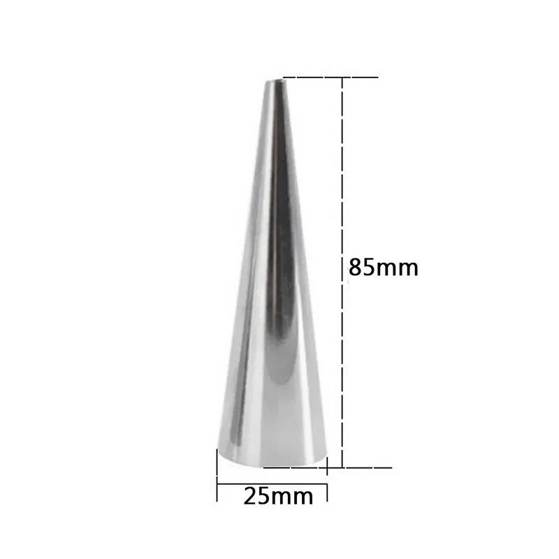 5 шт. кремовые Рог формы DIY конусы для выпечки круассаны трубы печенье рулет форма