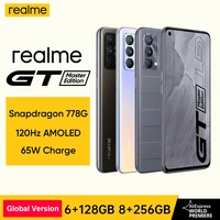 realme Master Edition Snapdragon 778G Octa-core 6 43  Smartphone 64MP Rear Camera 128GB 256GB Super Dart 65W Mobile Phone