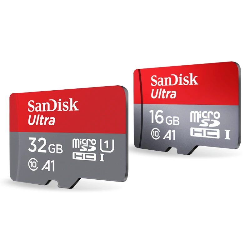 Карта памяти SanDisk Micro SD 16 ГБ 32 64 128 A1 98 МБ/с./с TF карта флеш накопитель для
