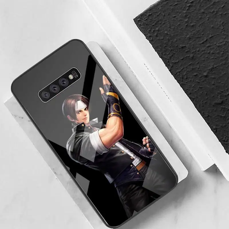 

King of Fighters98 Phone Case Back Cover For Samsung Cases S20 Plus S10 NOTE 8 9 10 10PRO Tempered Glass Soft Silicone Edge