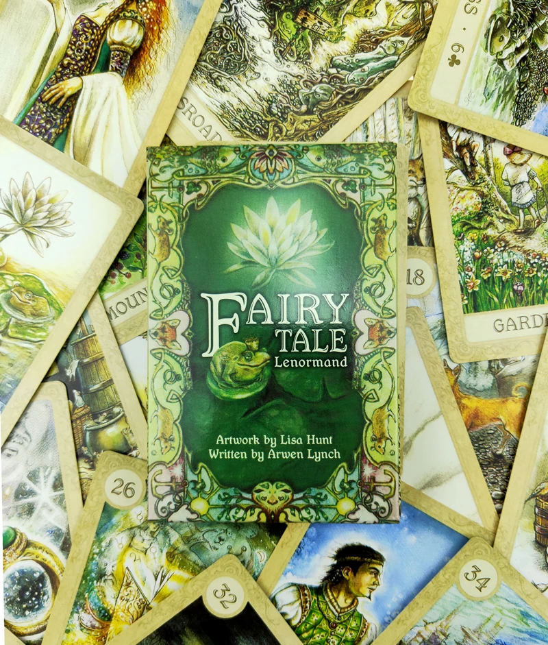 38 шт. сказочные карты-Таро Lenormand семейные праздничные игральные карты для