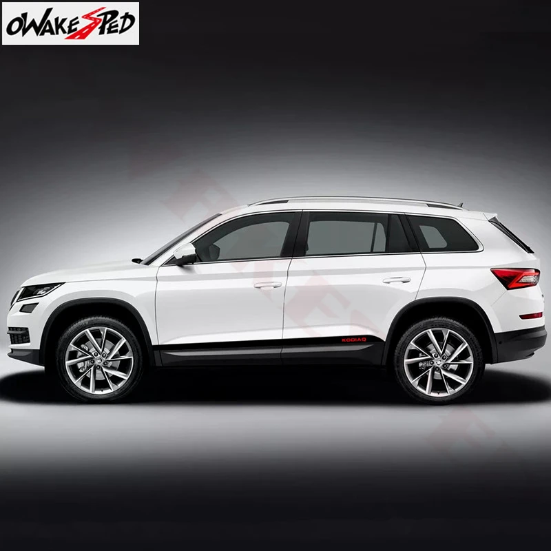 Спортивные гоночные полосы из углеродного волокна наклейка на боковую юбку