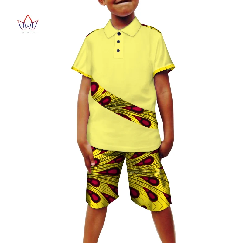 2017 Африканский Костюмы 2 предмета Дашики традиционные Весна Одежда для мальчиков