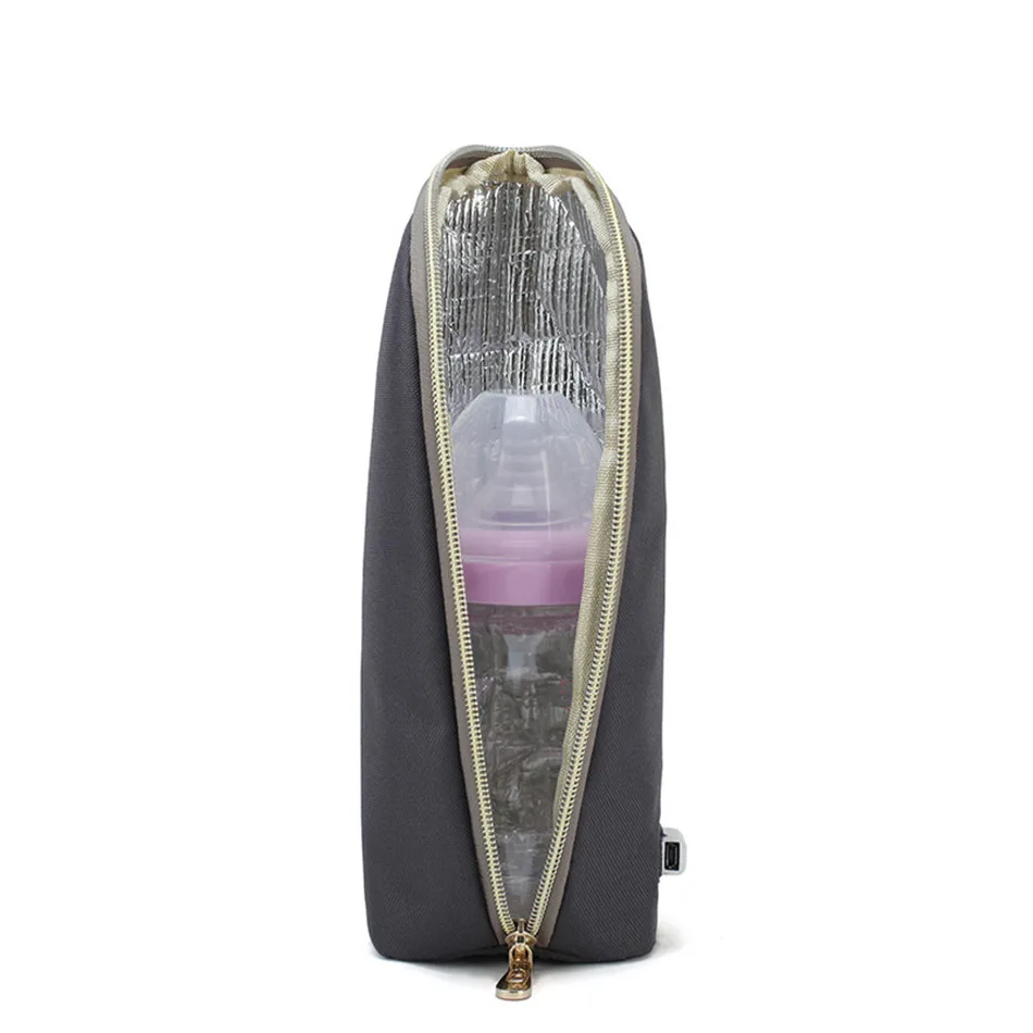 Изоляционная детская бутылка для молока с постоянной температурой USB