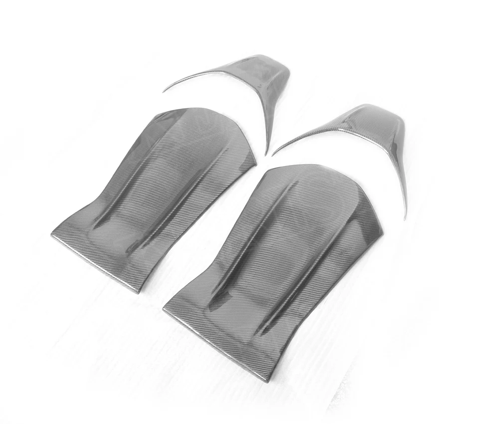 4 шт./компл. накладка на спинку сиденья из углеродного волокна для Mercedes A45 CLA45 GLA45 C63