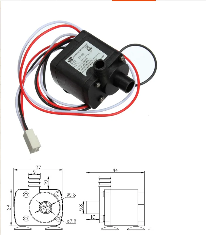 DC 6v 12V микро Бесщеточный погружной мотор водяной насос ПК система охлаждения|system