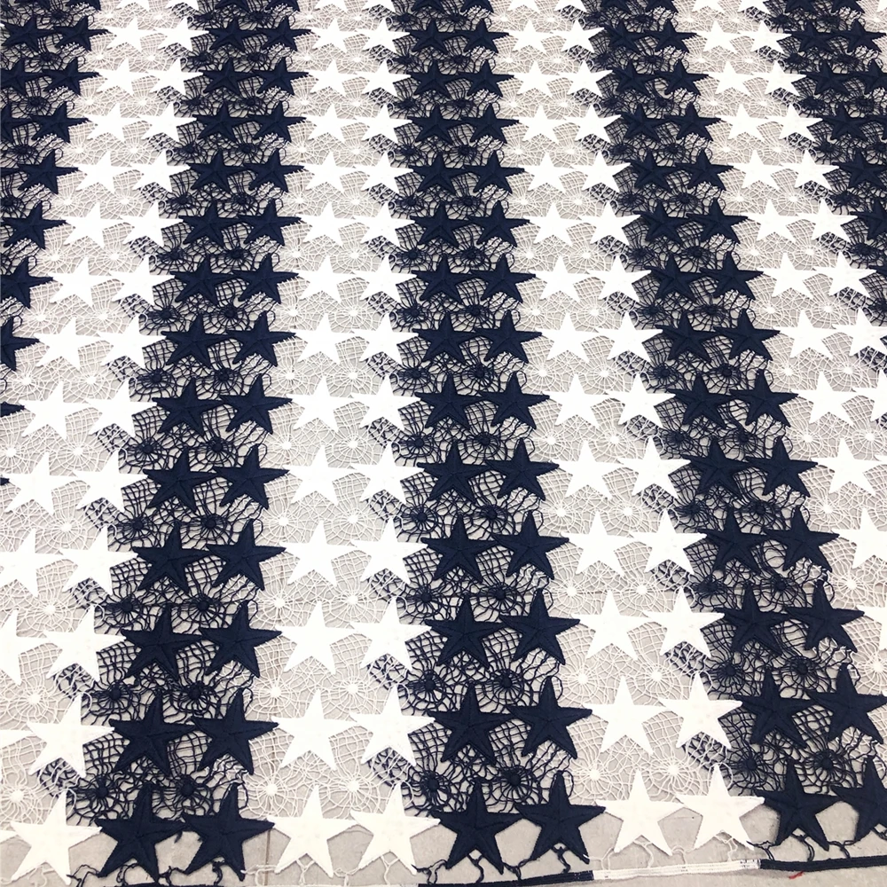 

Muti color Croechet Lace fabric for Fashion Dress