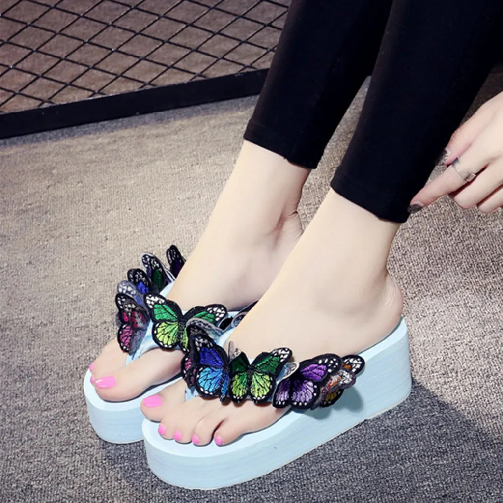 Модные женские босоножки Летние вьетнамки повседневные шлепанцы плоский