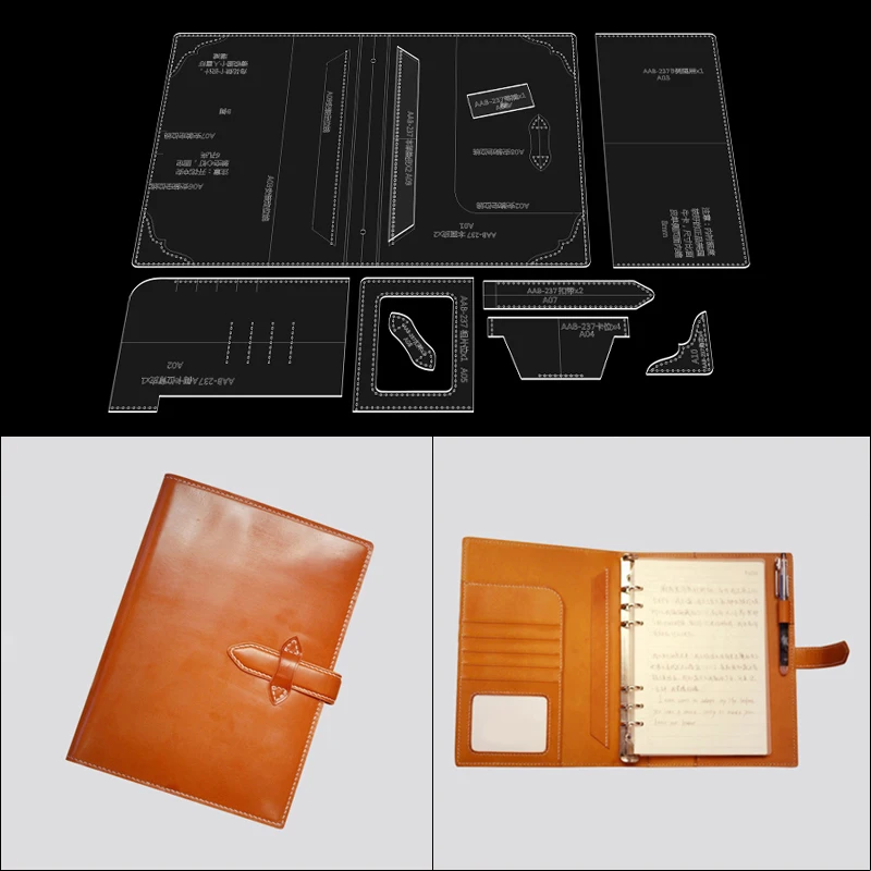 Инструмент сделай сам для работы с кожей блокнот набор ручной учетной записи