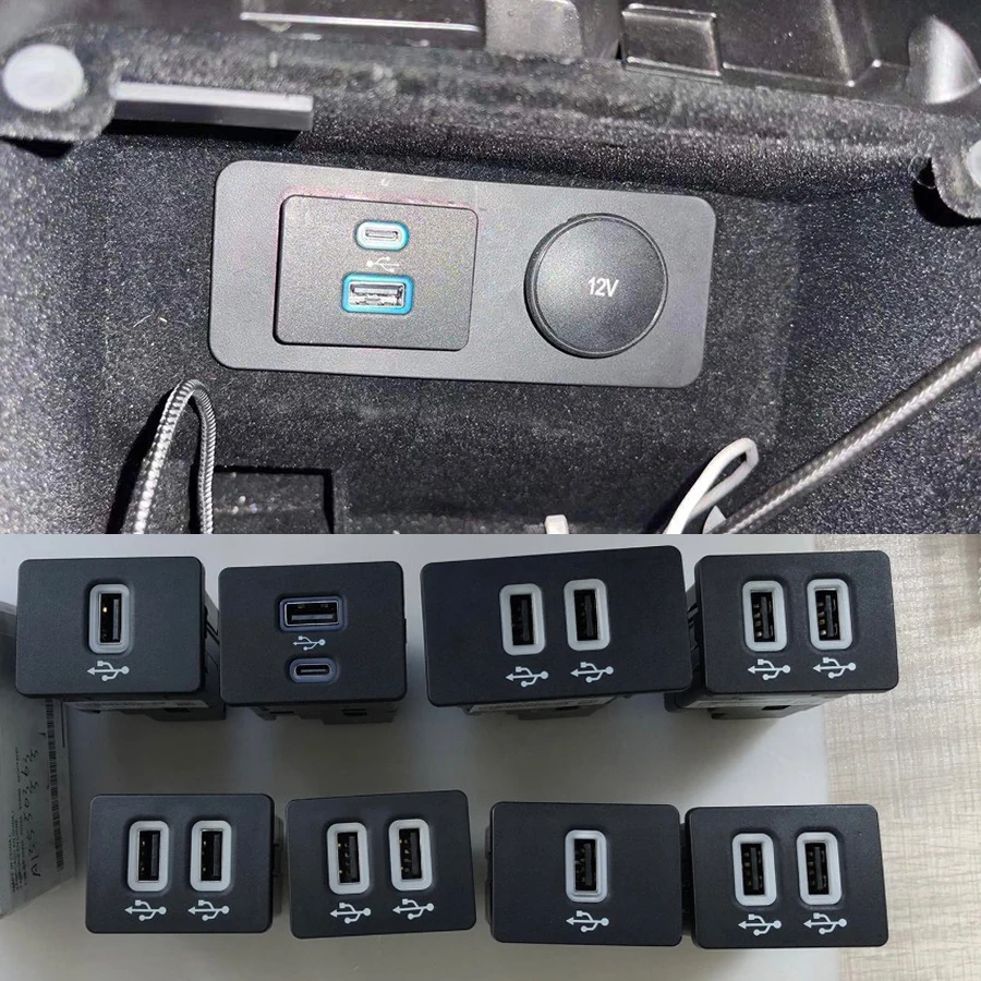 Для Ford Carplay SYNC3 USB Type-C двухинтерфейсный модуль синхронизации 2 обновление для синхронизации 3 медиа проводка концентратор адаптер Модуль интерфейса штепсельной вилки