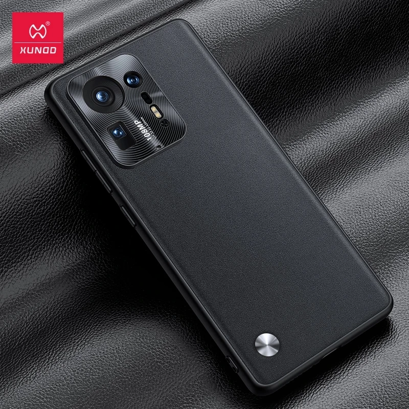 

For Xiaomi Mi Mix 4 Case, Xundd Vegan Leather Case For Xiaomi Mix4 Cover Shockproof Bumper Phone Cover For Mix4 Funda Coque