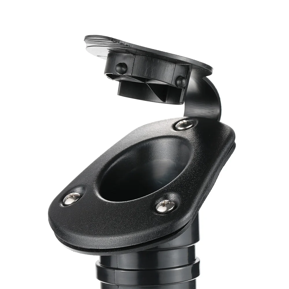 2 шт. с плоским дном Портативный держать удочек Кепки прокладка крышки удочка