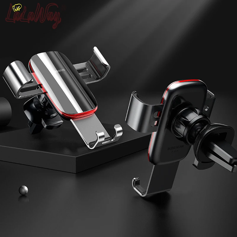 Автомобильный держатель для телефона с креплением на вентиляционное отверстие