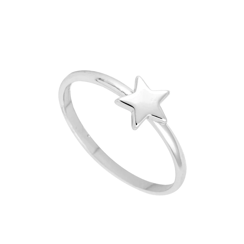 Yiustar 2016 Новая Мода Кольцо Мини Симпатичные Звезда uunique ювелирных любовь Кольца