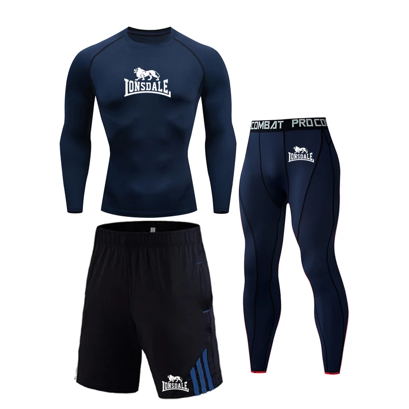 

2021 New Men's Fashion Breathable Sports Suit Men's Suit Gym Fitness Training Shirt Outdoor Running Cycling Sports T-Shirt